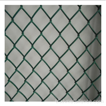 Sıcak dip galvanizli veya PVC kaplamalı zincir bağlantı çit